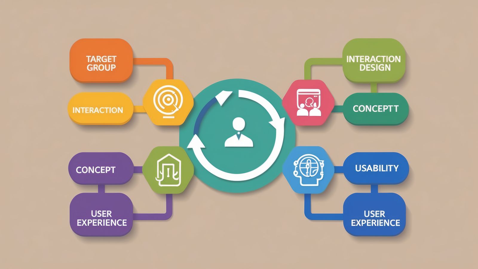 Design system governance framework showing component review and ownership workflows